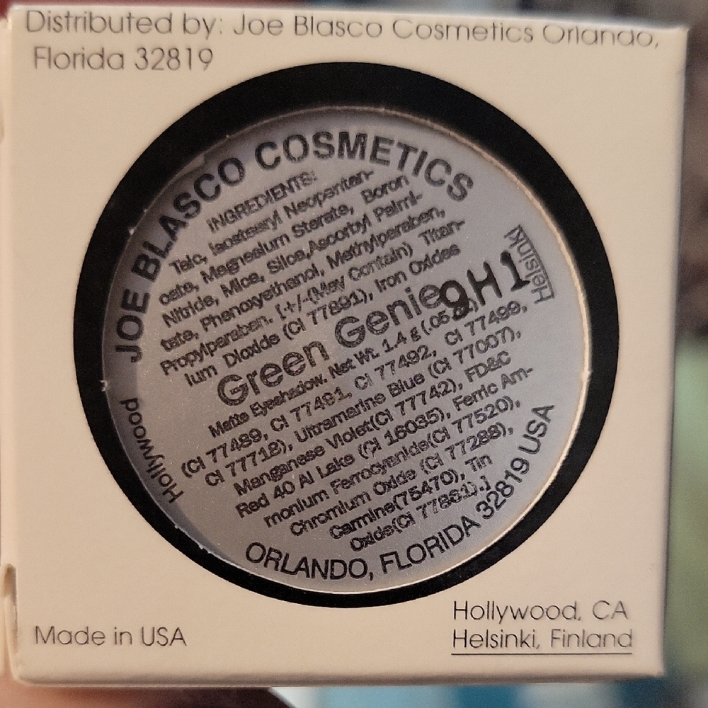 Joe Blasco Eyeshadow -Green Genie - Picture 3 of 3